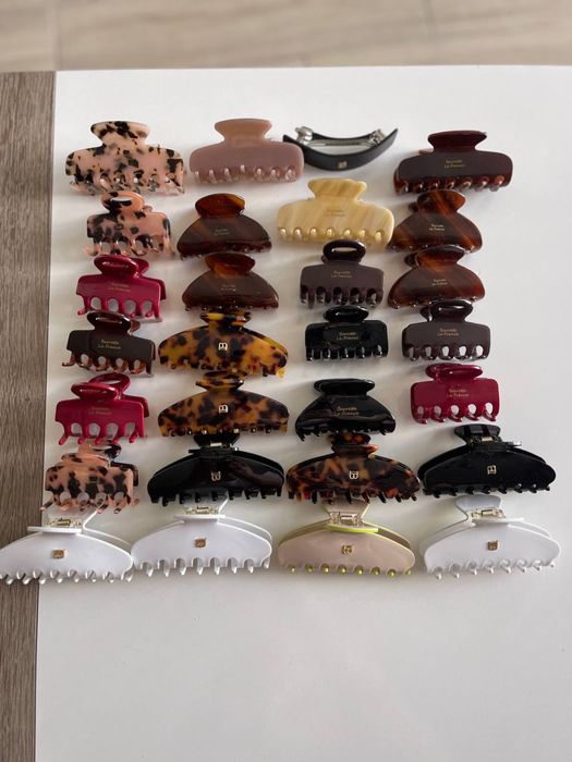 Крабики зажим зажими крабіки заколка balmain zara метелик подвійни зар