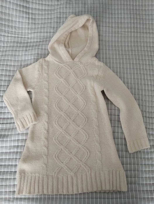 Dziewczęcy sweter z kapturem Cubus 122