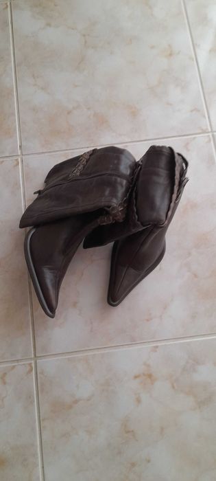 Bota cano alto feminino