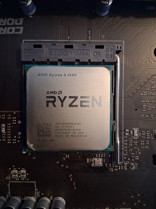 CPU Ryzen 1400x usado mas bem estimado