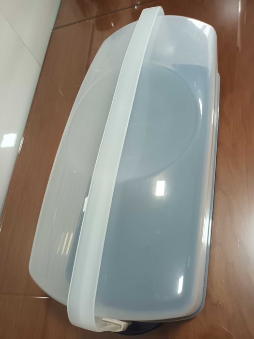 Porta bolos tupperware