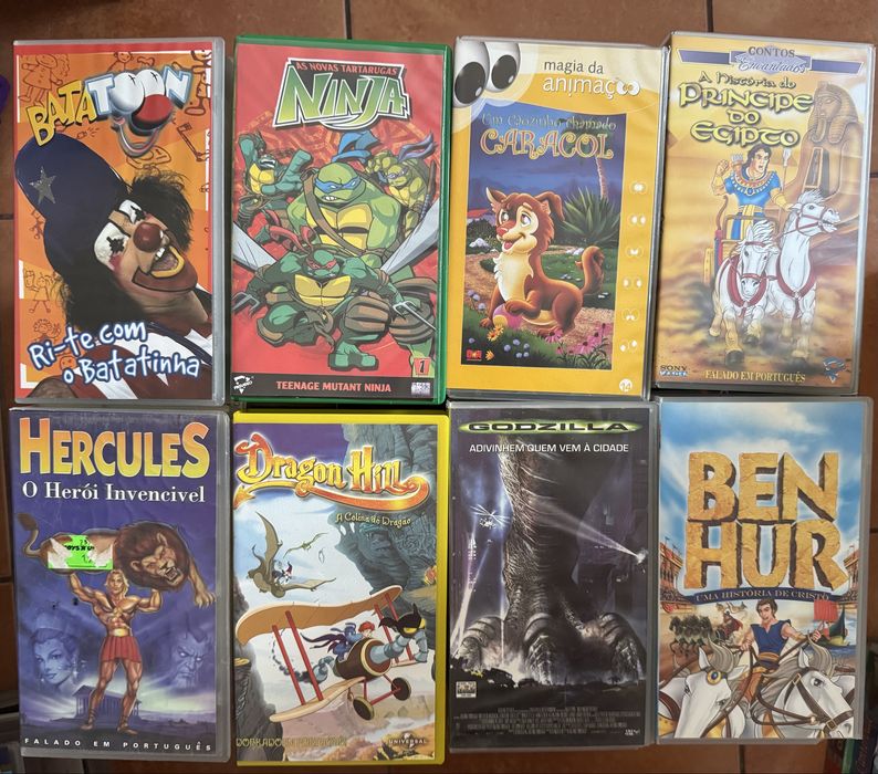 Vendo cassetes VHS