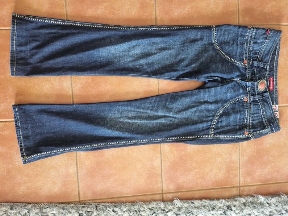 Jeans Calças de ganga Mulher Índian Rose, LTB Usados ​​​​pouco ou nada