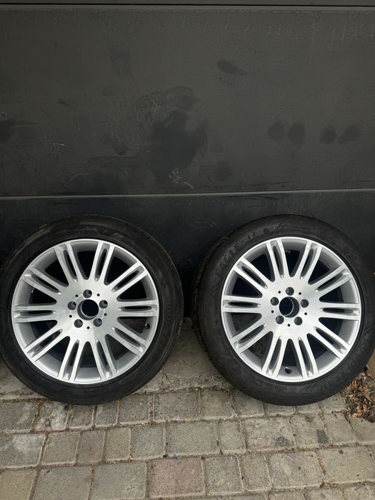 Продам диски з резиною Mercedes R18 245/45 275/40 5х112 9j  Оригінал