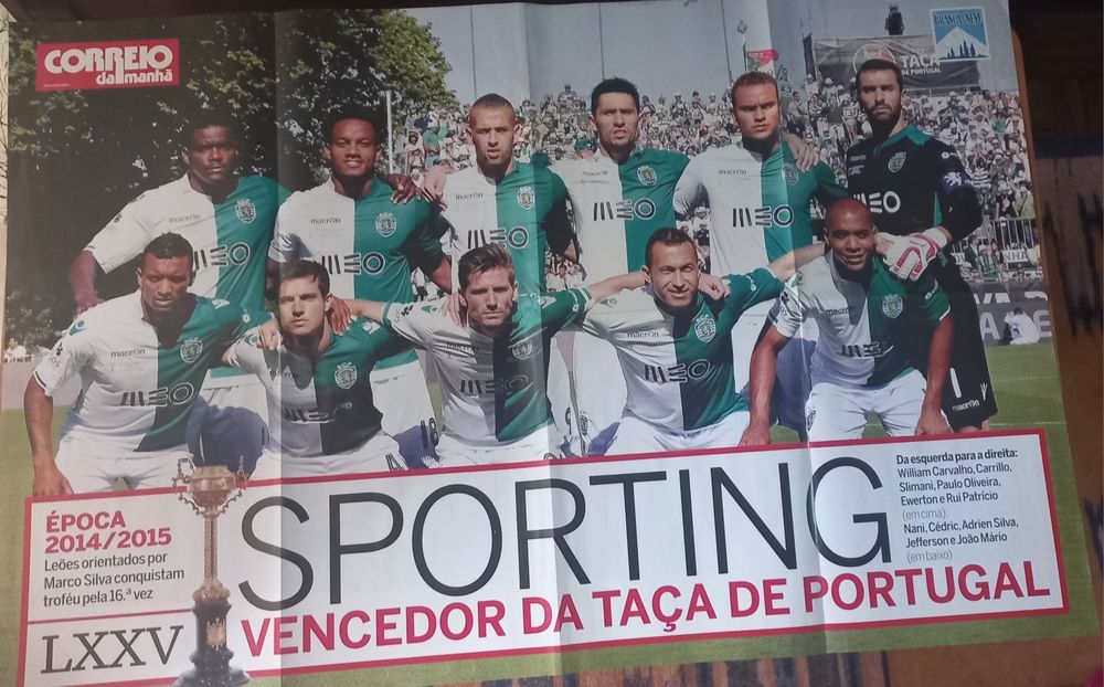 Poster Sporting Época 2014/2015