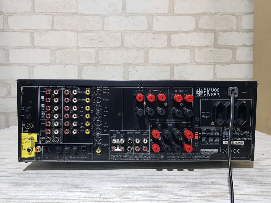 20Кг! 7.1AV ресивер Yamaha RX-V2095 7х160Вт  б/у з Німеччини