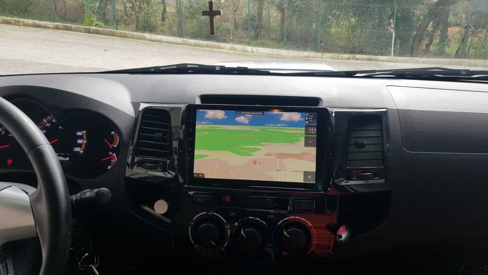 Auto-rádio 10" Android 14 8Core Toyota Hilux 2012+