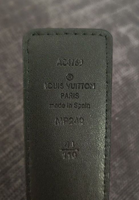 Pasek LV 110 cm czarny