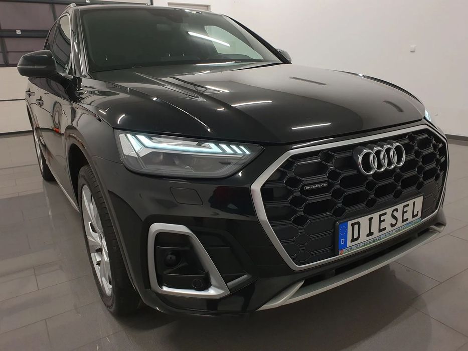 Audi Q5 204KM 4X4 SLine Skóry Matrix Alu Navi Dvd PDC Kamera Panorama