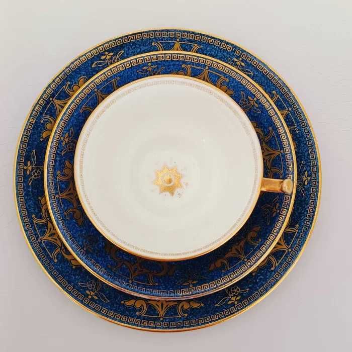**filiżanka „Royal Blue” porcelana Collingwood Bros 1924_1939