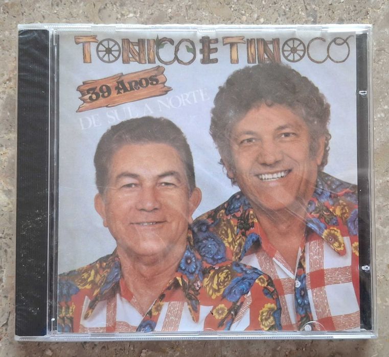 Tonico e Tinoco - CD - 39 anos de sul a norte - novo e selado