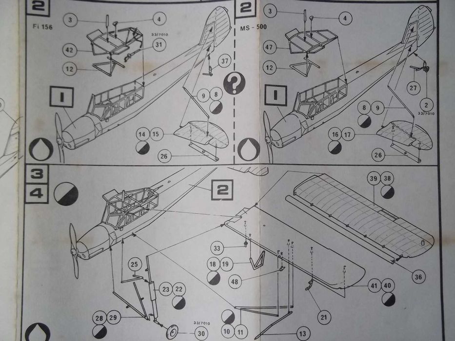 Kit Heller 1/72 - Fieseler Fi 156C-3 Storch