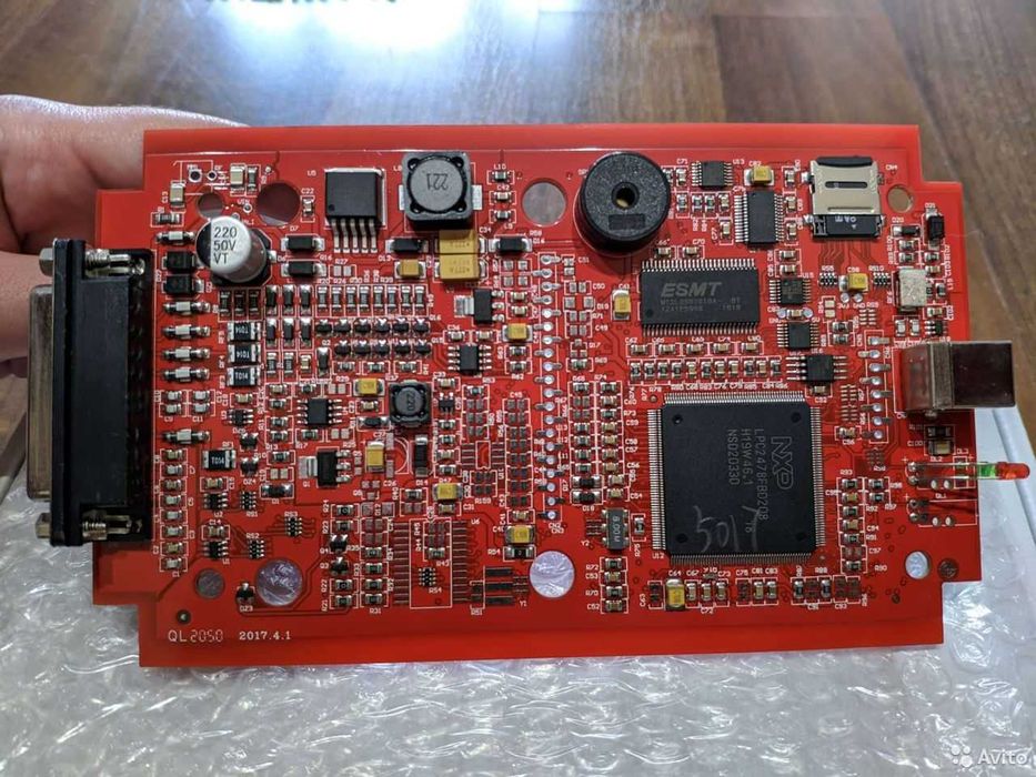 Программатор KESS V2 Master 5.017 - ПО 2.80 - красная плата