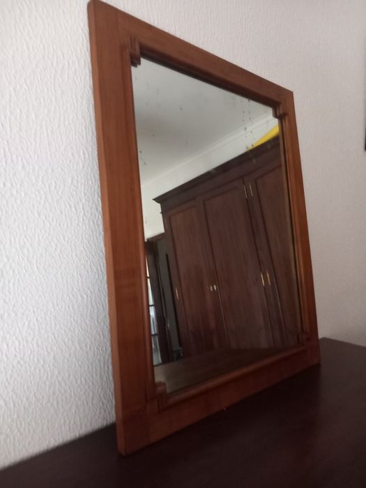 Antique mirror made of rosewood