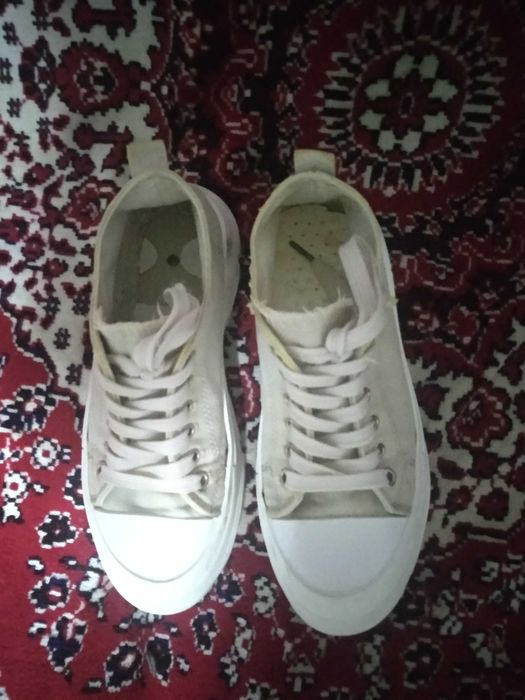 Кеди кросівки котонові WHITE р.36
