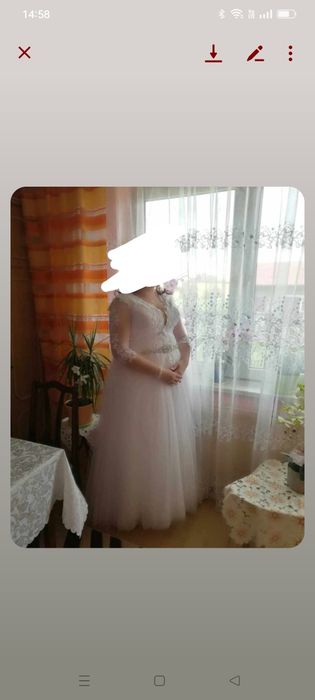 Suknia ślubna koronkowa