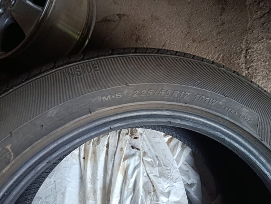 Диски+резина r17 5/114.3 Honda Accord 8 2011