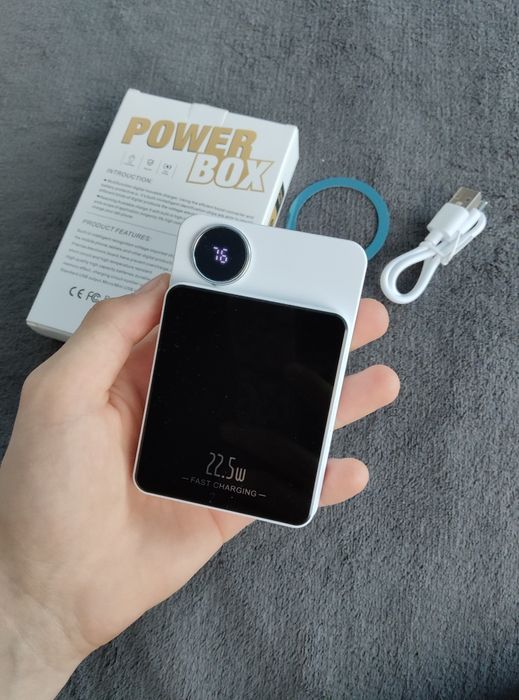 Магнітний бездротовий павербанк 10000mAh 15W Magsafe