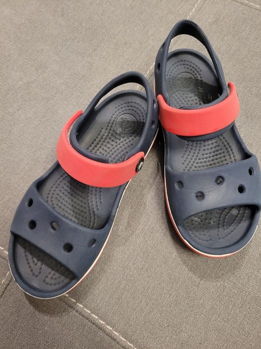 Sandały crocs c11 granatowe