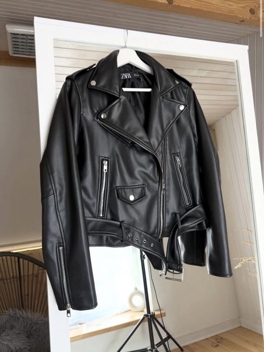 Косуха чорна ZARA/Нові колекції XS/S