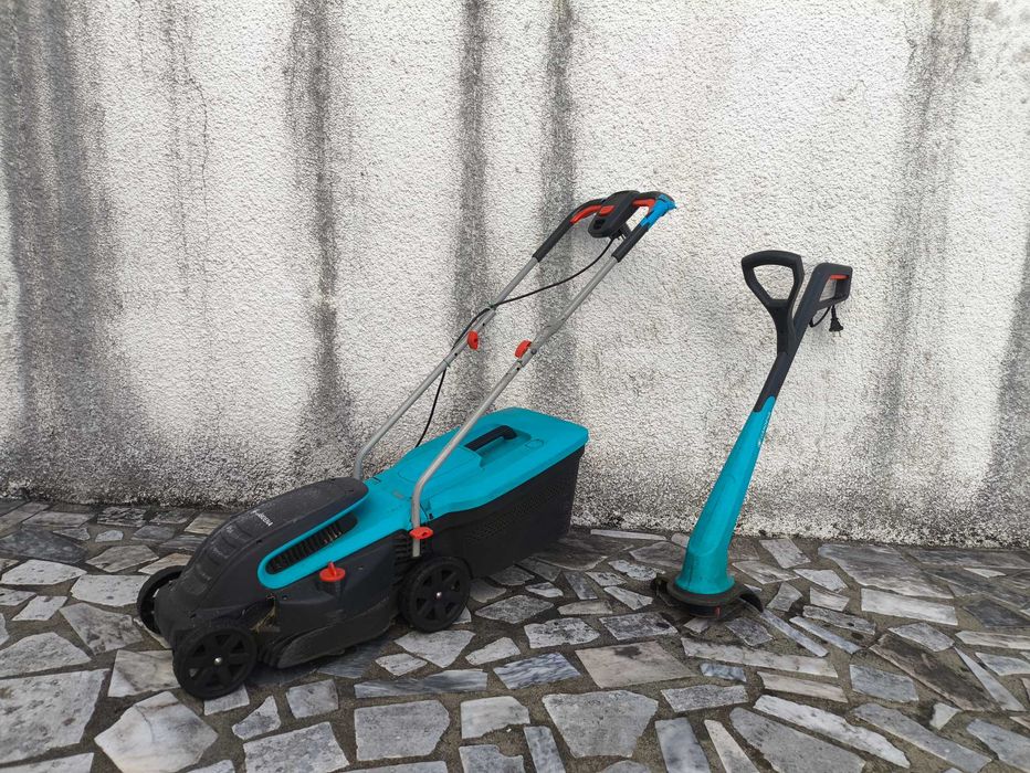 Corta relvas e aparador Gardena
