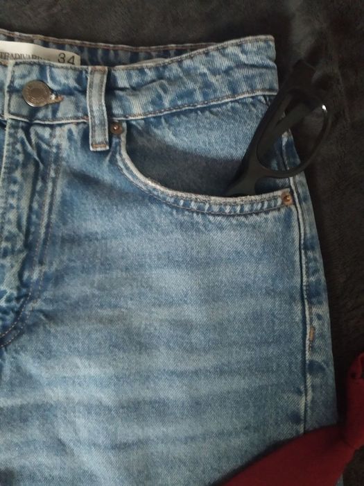 STRADIVARIUS jorts/baggy. Сині шорти.