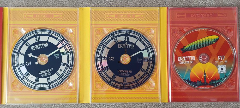 Led Zeppelin: "Celebration Day", DVD+2CD, EX+/NM