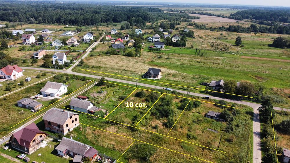 Продаж Ділянки під Будову 10 соток. с. Заплатин