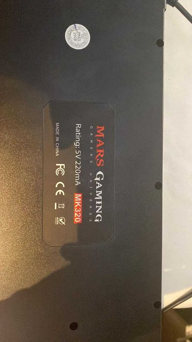 Teclado gaming da Mars gaming mk320