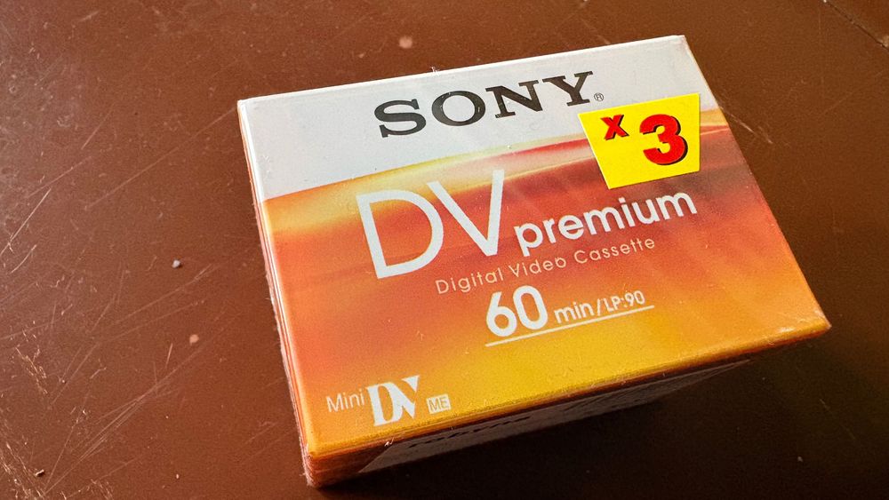 Sony mini dv premium 3-pak