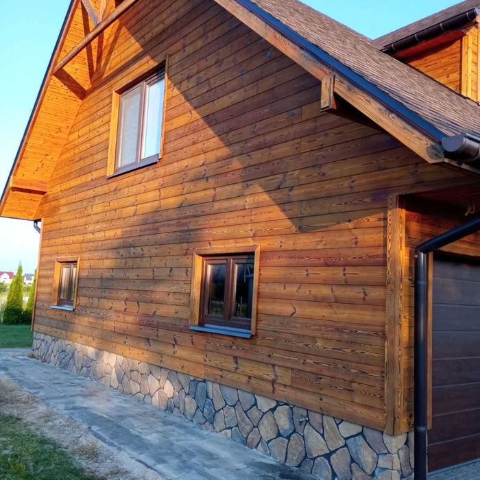 Piaskowanie malowanie domów z drewna, elewacji z cegieł,Sodowanie