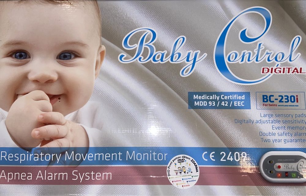 Monitor oddechu baby control digital bc-230i bliźniaki