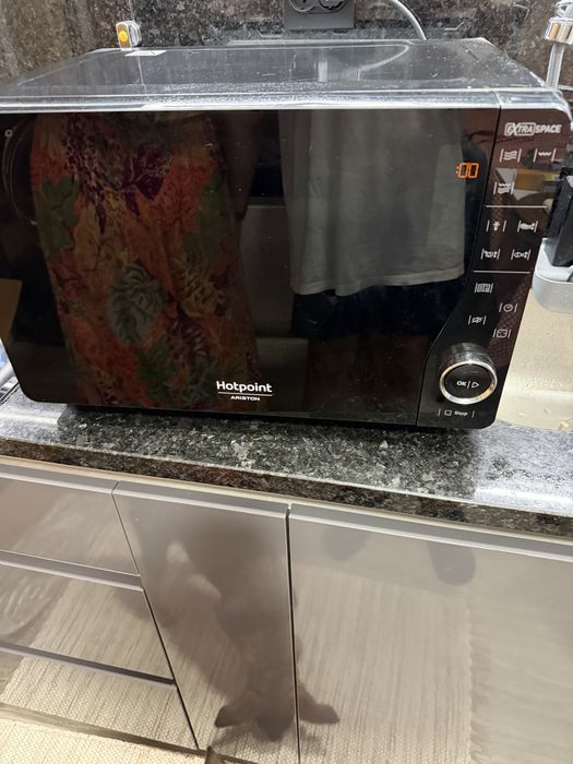 Microondas hotpoint Ariston placa de vidro ceramica