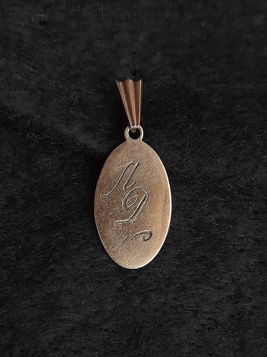 Кулон серебро в позолоте хюз 875