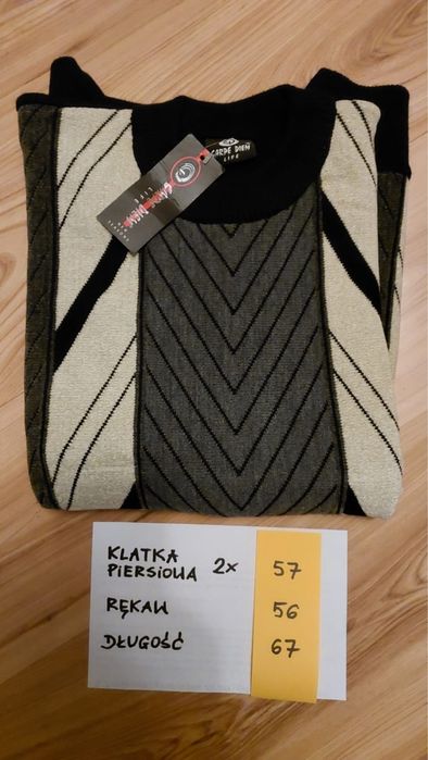 Nowy sweter męski