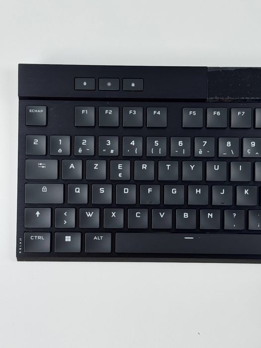 Клавіатура Corsair K100 AIR Wireless RGB AZERTY Black (CH-913A01U-FR)