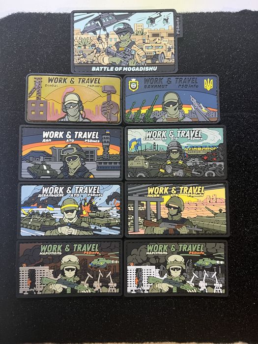 Патчі, PSD, North side group та інші.