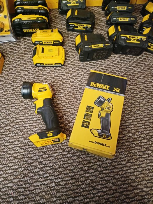 Dewalt dcl040 ліхтар фонарь фонарик деволт 165 люмен dcl043 dcb090