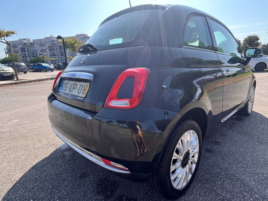 FIAT 500 2019 1.2cc 69cv Dualogic (cx automática) *** 60 000km *** NACIONAL