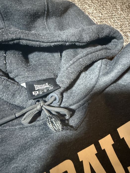 Худи Lonsdale M серое
