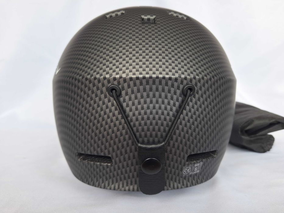 Kask narciarski Black Crevice Gstaad Carbon Schwarz S 51-54cm