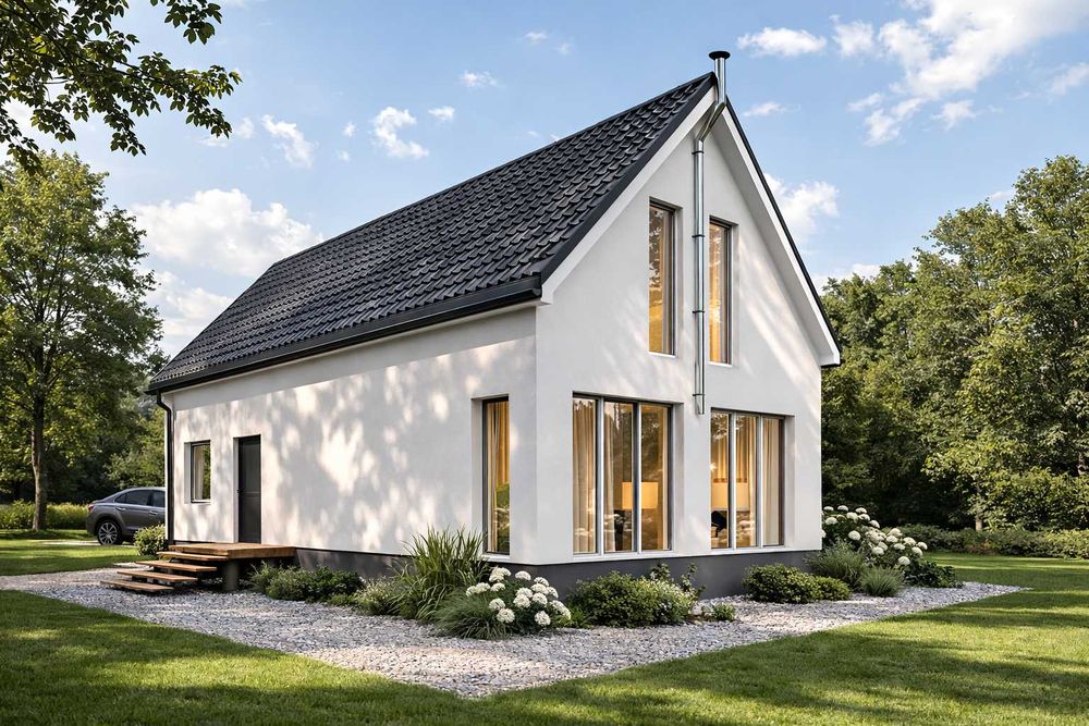 Nowoczesny, Energooszczędny Dom z Rekuperacją i Klimatyzacją!