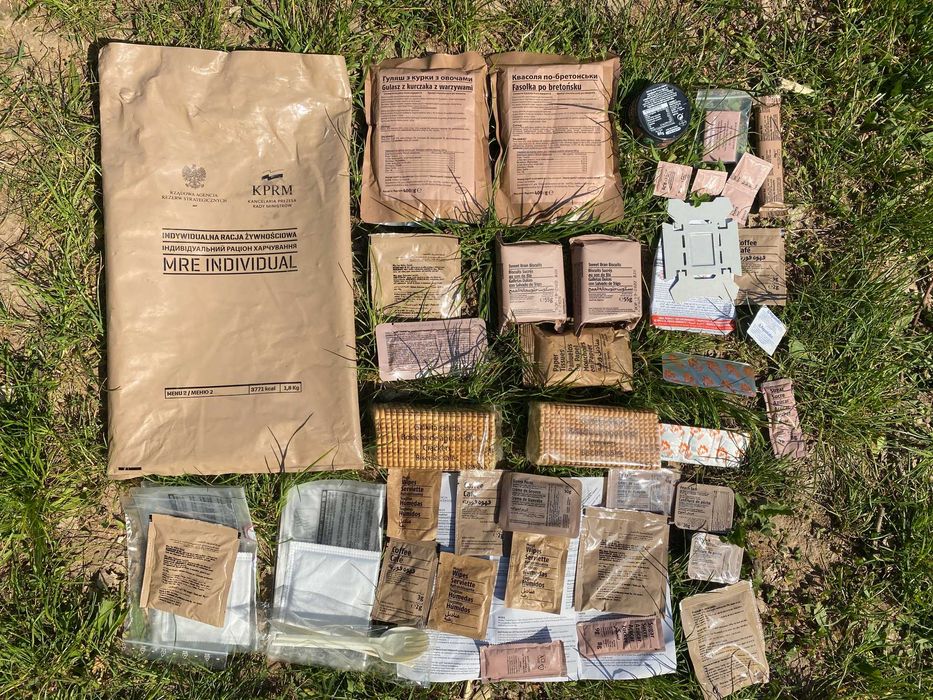 Польский сухой паек c разогревом/Суточный Польский сухпай/MRE/МРЕ/ИРП ...