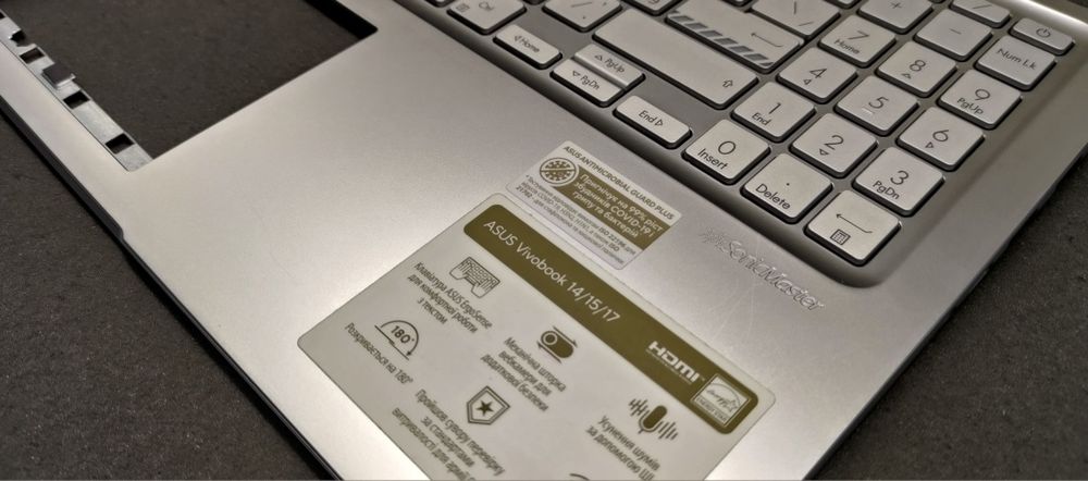 Клавіатура(топкейс) на Asus X1504ZA/VA/FA/GA Оригінал