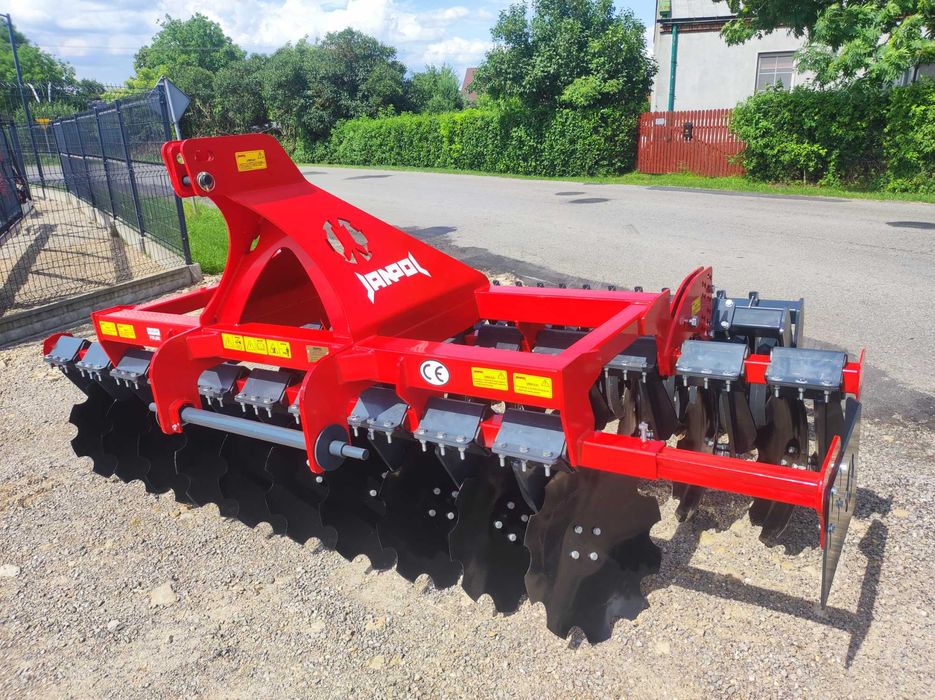 Brona talerzowa 1,6-3m TALERZÓWKA Janpol/ packer/struna OD RĘKI