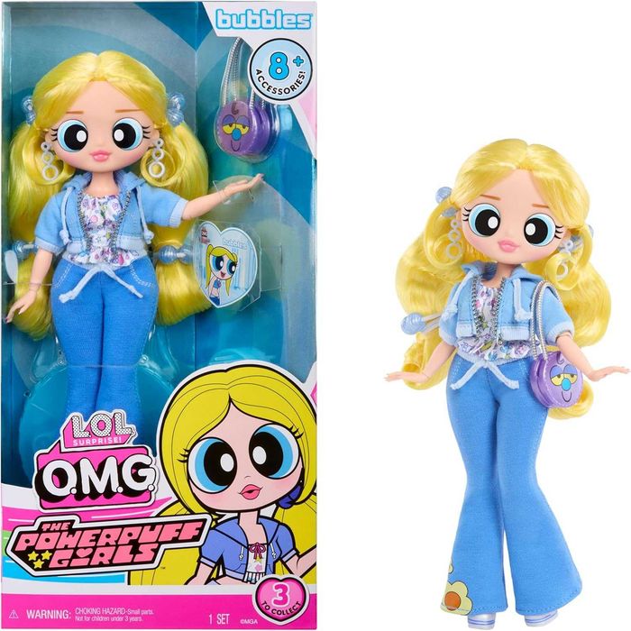 LOL Surprise OMG The Powerpuff Girls Doll Buttercup, Bubbles, Blossom - ЛОЛ Батеркап, Бабблс, Блоссом