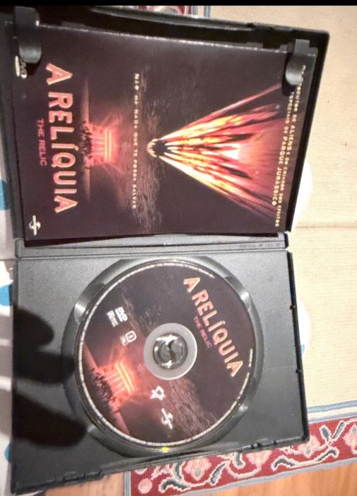 DVD a relíquia.   .
