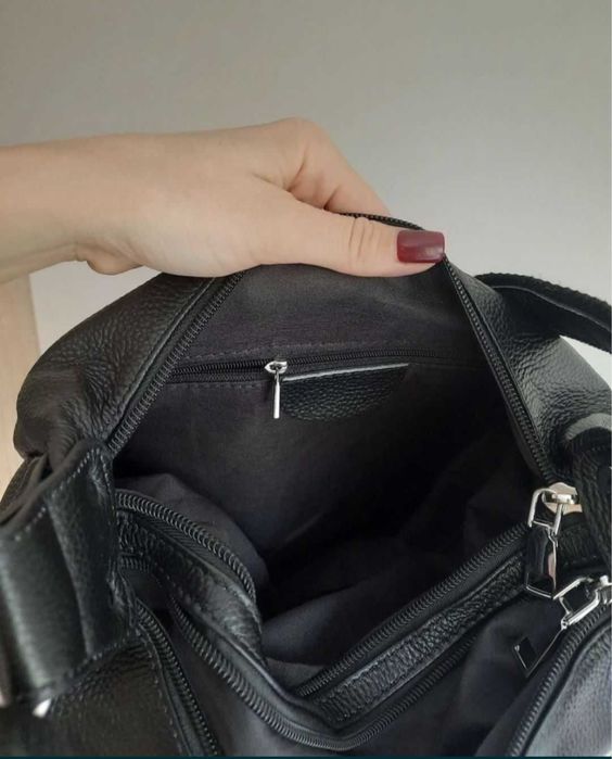 Шкіряна жіноча сумка, Кожаная женская сумка