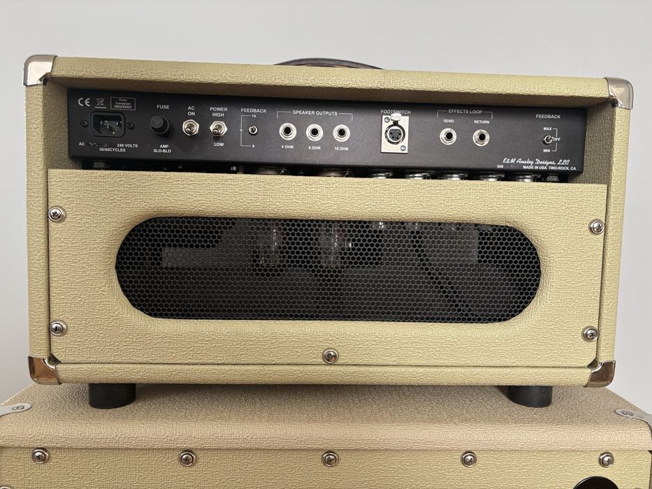 Two-Rock Classic Reverb 50W Head + Box Two Rock 1x12 Rola Celestion