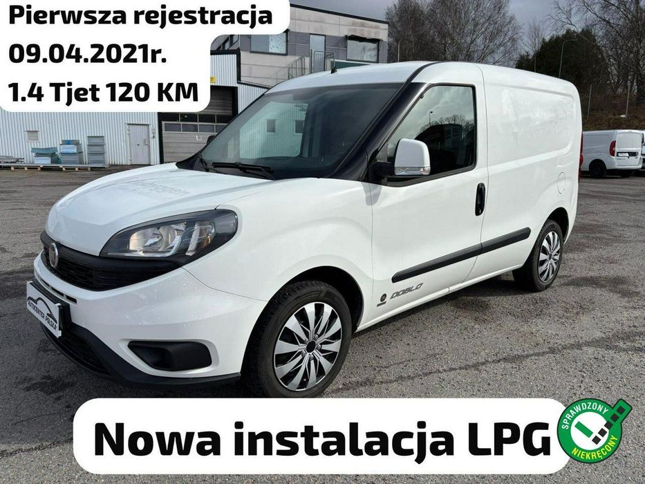 Fiat Doblo  1.4Tjet/120KM /3 osobowy /2020 r/Nowym LPG /przebieg 48 tys km/